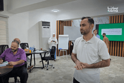 تدريب أعضاء اللجان الفرعية التابعة للجنة العليا لانتحابات مجلس الشعب في محافظة حمص 7-9-2025.jpg