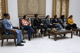 اللجنة العليا لانتخابات مجلس الشعب - لقاء وفد من الأطباء والنقابات الصحية والحركة السياسية النسوية 10-7-2025.jpg