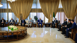 عقد وزير الخارجية والمغتربين السيد أسعد حسن الشيباني اليوم اجتماعًا مع السادة المحافظين في العاصمة دمشق 16-8-2025-2.jpg