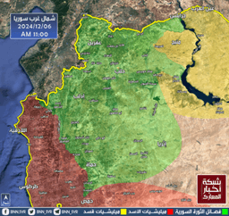 شمال غرب سوريا - شبكة أخبار المعارك 6-12-2024.jpeg