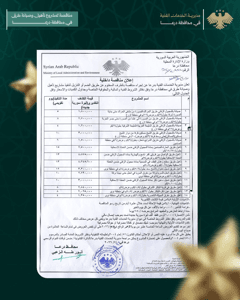 محافظة درعا إعلان مناقصة لمشروع تأهيل وصيانة طرق في.jpg