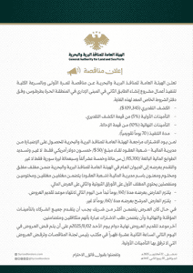 إعلان مناقصة صادرة عن الهيئة العامة للمنافذ البرية والبحرية لإنشاء الطابق الثاني في المبنى الإداري بالمنطقة الحرة بطرطوس.jpg