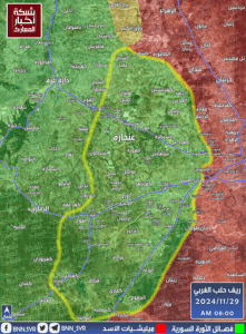 ريف حلب الغربي - شبكة أخبار المعارك 29-11-2024.jpeg