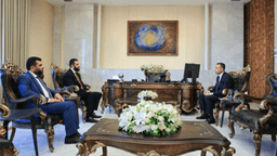 استقبل السيد الرئيس أحمد الشرع اليوم في العاصمة دمشق رئيس جهاز المخابرات الوطني العراقي حميد الشطري 28-8-2025.jpg