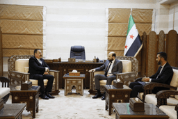 استقبل السيد رئيس مجلس الوزراء المهندس محمد البشير السفير القبرصي في سوريا 2-2-2025  (1).jpg