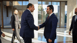 القائد أحمد الشرع ووزير الخارجية السيد أسعد الشيباني يلتقيان وفدا من جامعة الدول العربية برئاسة السيد حسام زكي الأمين العام المساعد والممثل الشخصي للأمين العام لجامعة الدول العربية  17-1-2025 (5).jpg