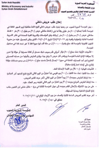 إعلان طلب عروض داخلي لتوريد قشط مطاطية لسيور ناقلة لدى المؤسسة السورية للحبوب.jpg