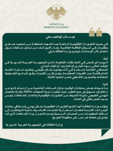 محافظة درعا بيان توضيحي حول تداول شائعات تدعي نقص المشتقات النفطية من الأسواق..jpg