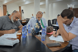 تدريب أعضاء اللجان الفرعية التابعة للجنة العليا لانتحابات مجلس الشعب في محافظة حمص 7-9-2025-1.jpg