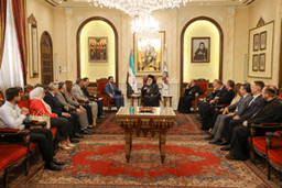 اللجنة العليا لانتخابات مجلس الشعب تزور البطريرك يوحنا العاشر يازحي 17-8-2025-7.jpg