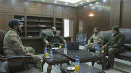 وزارة الدفاع تواصل عقد اجتماعاتها التنظيمية مع القيادات العسكرية لمتابعة عملية انخراط الفصائل العسكرية ضمن وزارة الدفاع. 15-1-2025 (5).jpg