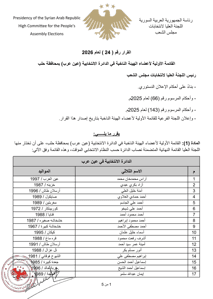 اللجنة العليا للانتخابات- قرار 24 لعام 2026.jpg