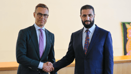 رئاسة الجمهورية العربية السورية- الشرع يلتقي رئيس جمهورية فنلندا 24-9-2025.jpg