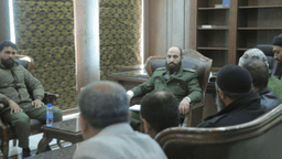 وزارة الدفاع تواصل عقد اجتماعاتها التنظيمية مع القيادات العسكرية لمتابعة عملية انخراط الفصائل العسكرية ضمن وزارة الدفاع. 15-1-2025 (7).jpg