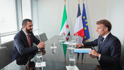 رئاسة الجمهورية العربية السورية- الشرع يلتقي إيمانويل ماكرون 24-9-2025.jpg