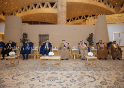 معالي نائب وزير خارجية المملكة العربية السعودية المهندس وليد بن عبد الكريم الخريجي يستقبل معالي وزير الخارجية السيد أسعد الشيباني والوفد المرافق له 2-1-2025 (3).jpg