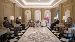 لقاء وزير الدفاع السوري اللواء مرهف أبو قصرة مع وزير الدفاع القطري سعود بن عبدالرحمن آل ثاني (4).jpg